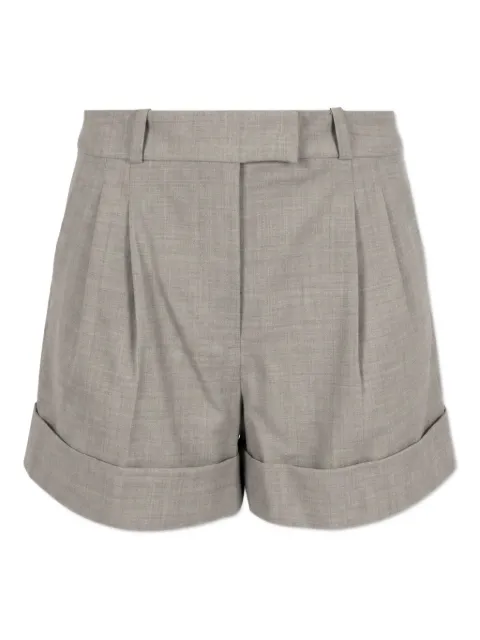 rag & bone Neila pleated cuffed shorts