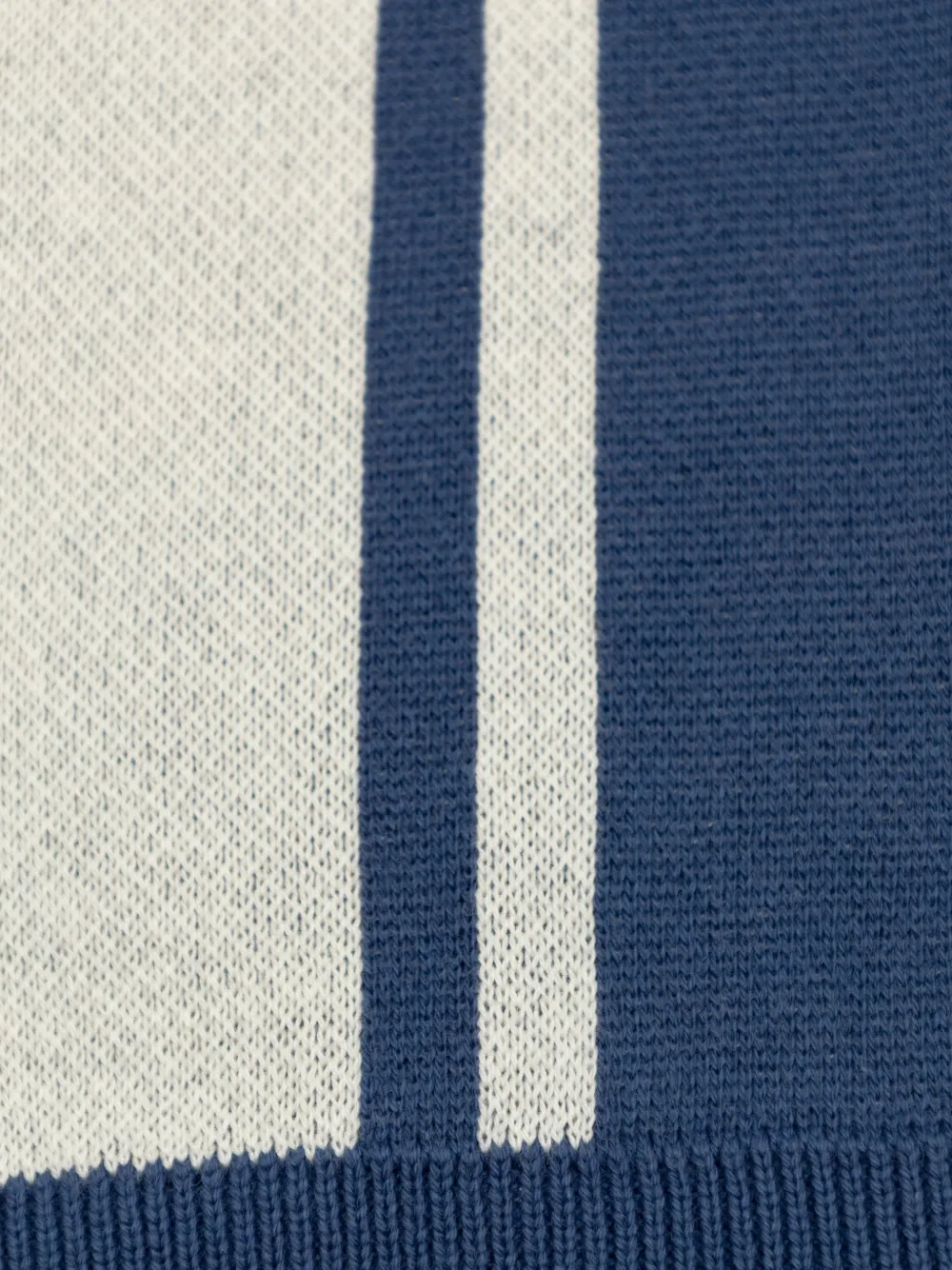  Amiri Kids Striped Logo Shorts - Blue 