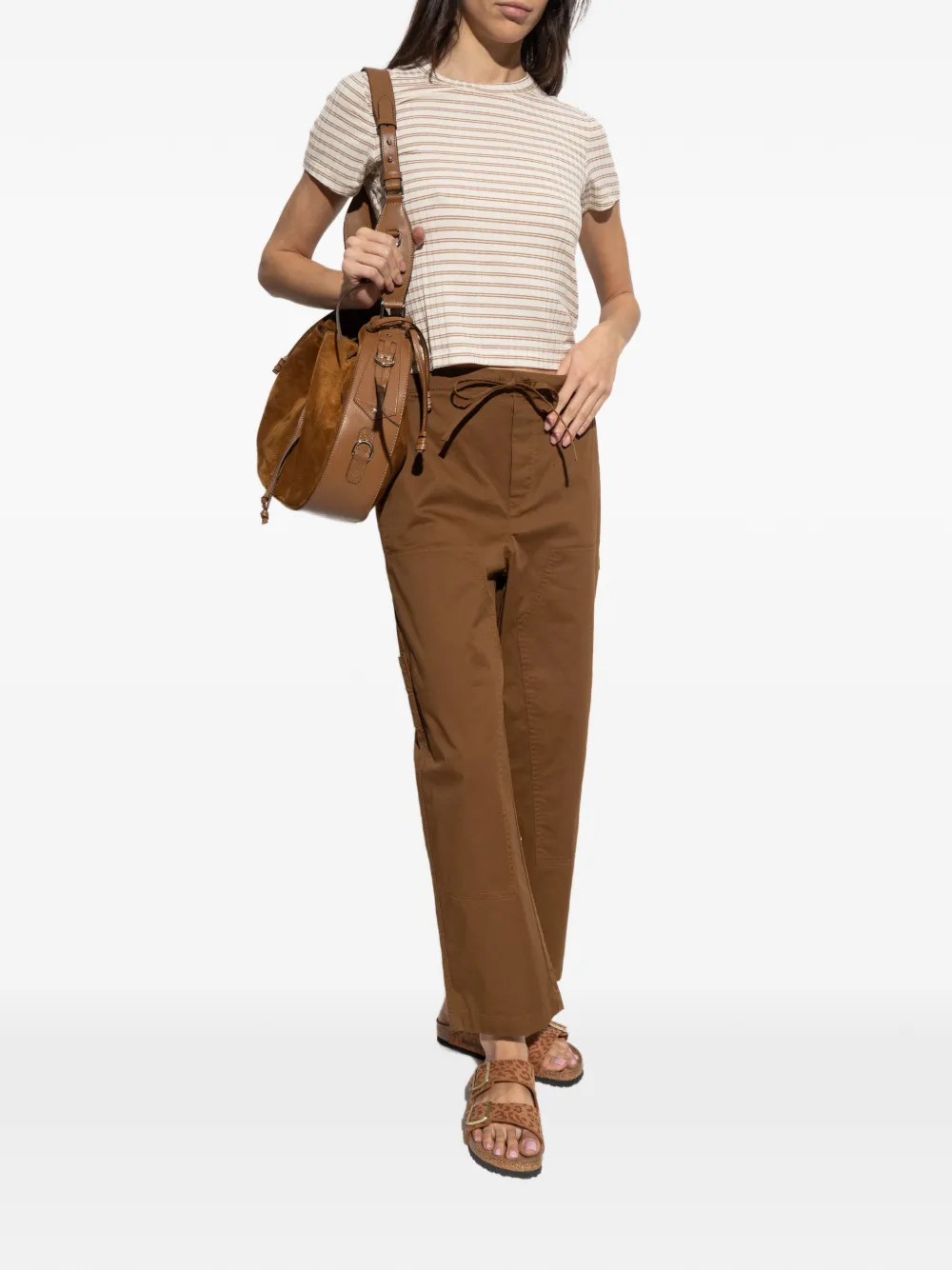 Rag & bone elasticated-waistband trousers - Bruin
