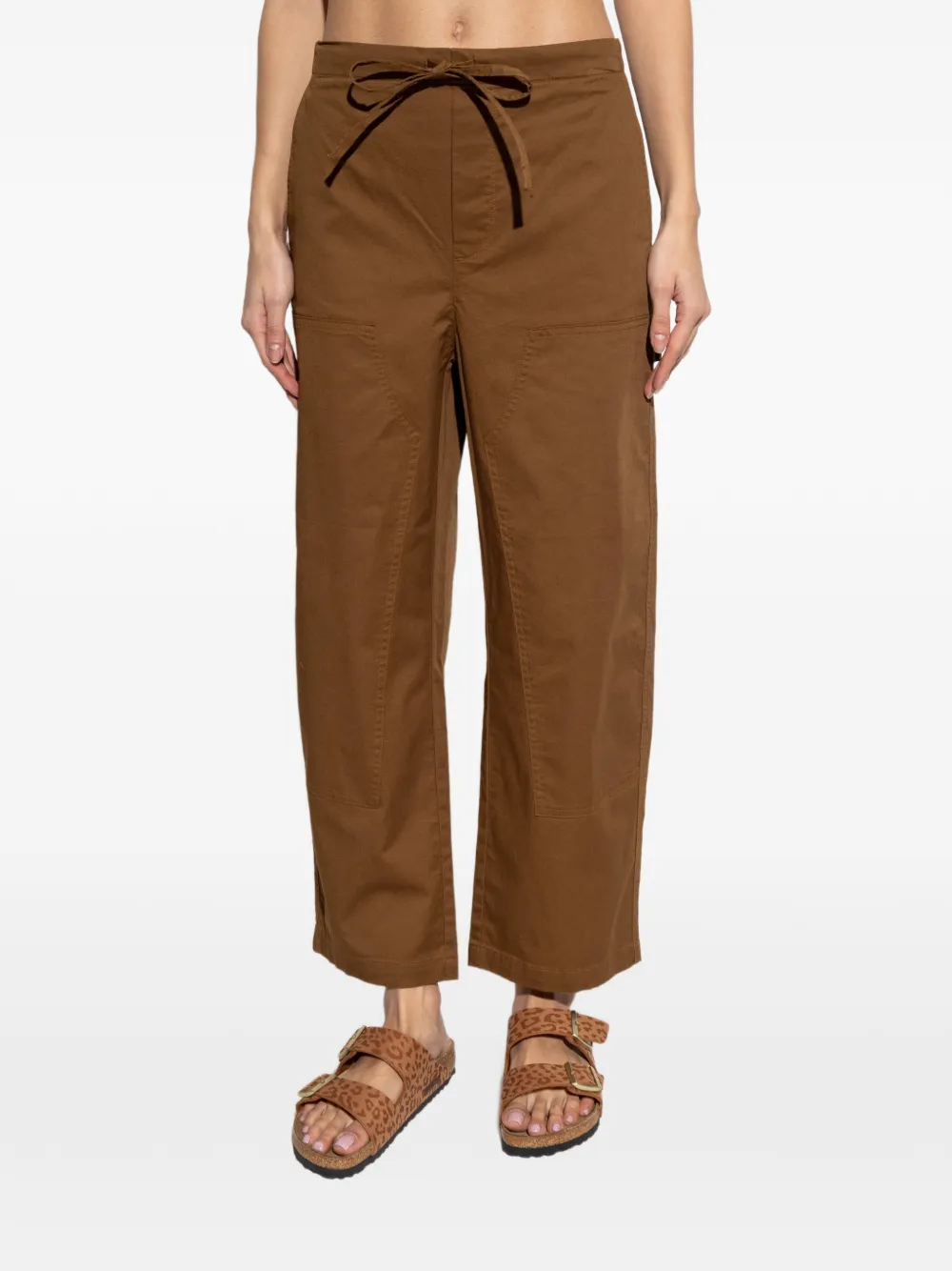  Rag & Bone Elasticated-waistband Trousers - Brown 