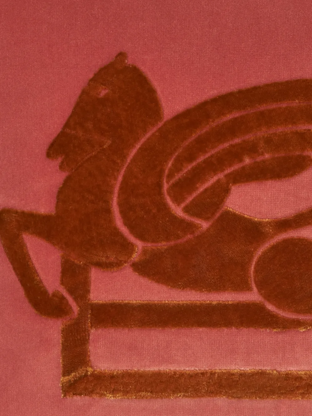 Pegasus-Motif Cushion