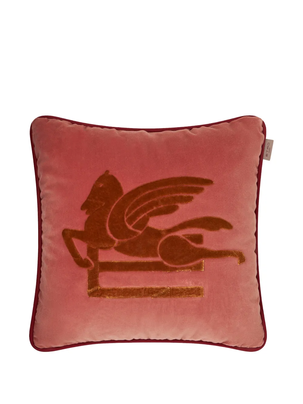 ETRO HOME Pegasus-motif cushion | Pink | Image 1