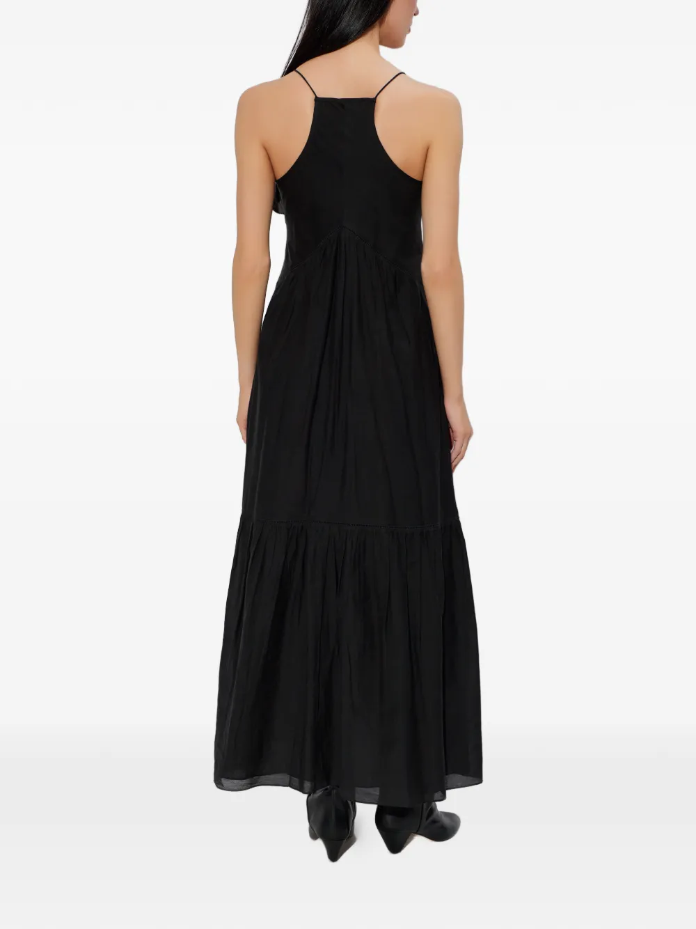 MARANT ÉTOILE Jurk met ruches Zwart
