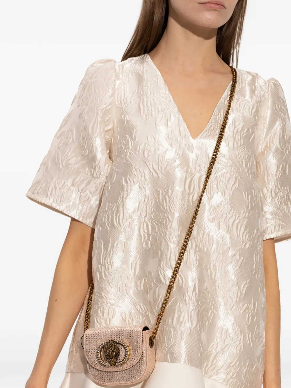 Micro Chelsea Embellished Chain Mini Bag