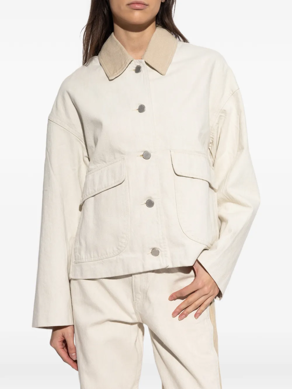  Rag & Bone Chaqueta Vaquera Natalia - Neutro 