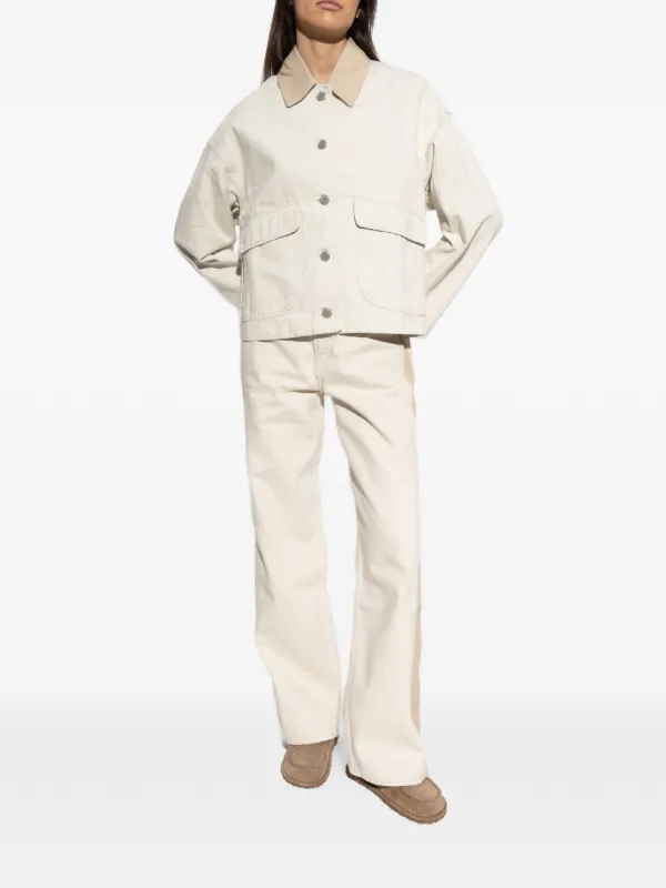 Rag & Bone Natalia Denim Jacket | Neutrals | FARFETCH