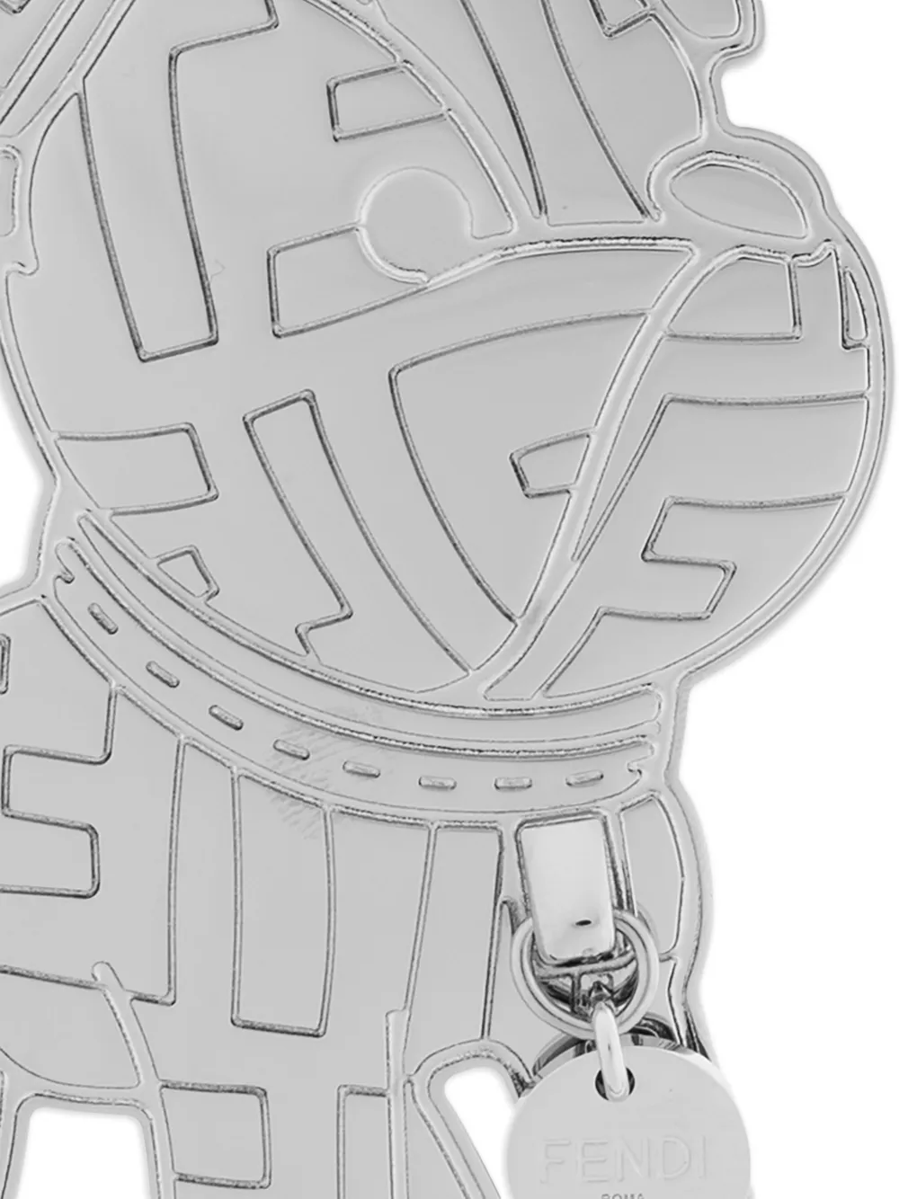 FENDI Ito Key Ring | Silver | FARFETCH