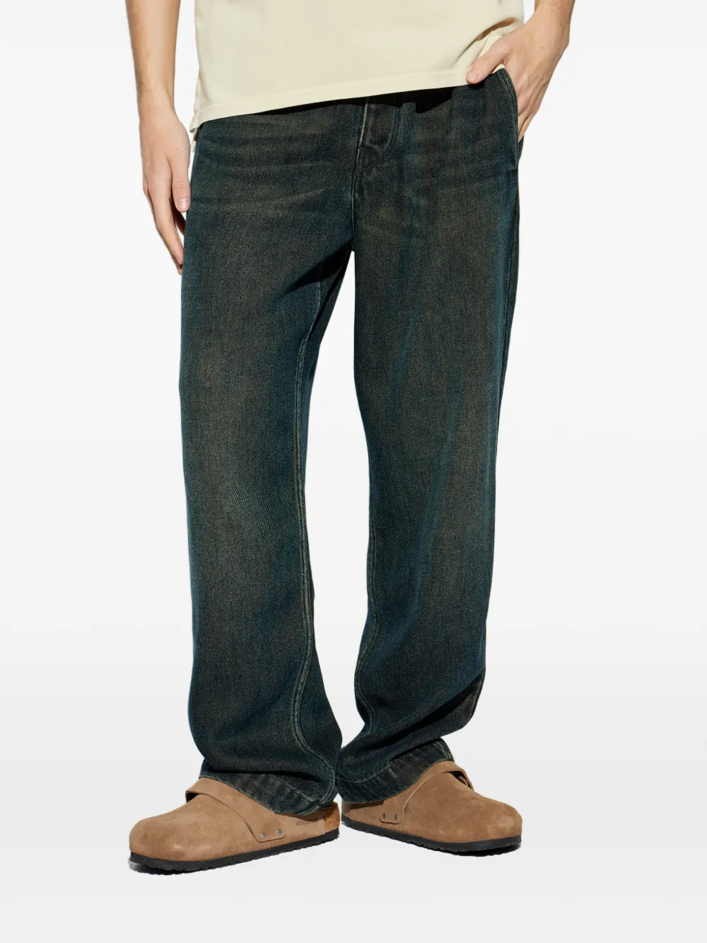  Marant Timeo Elasticated Trousers - Blue 