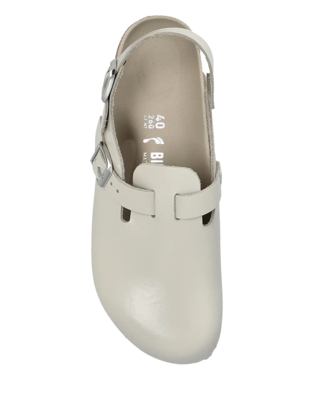 Birkenstock Tokio buckle leather sandals Beige