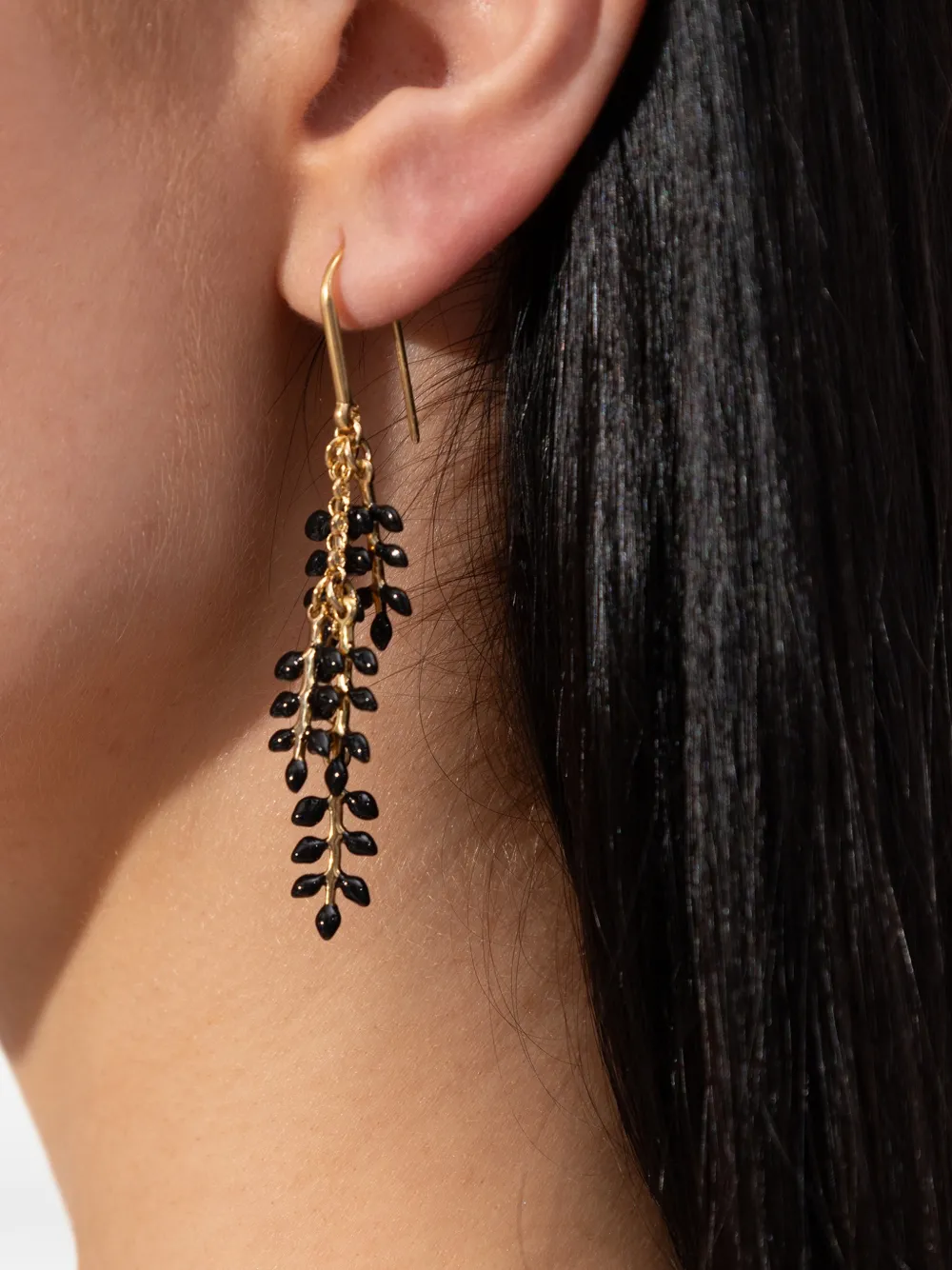 ISABEL MARANT leaf drop earrings | Image 2