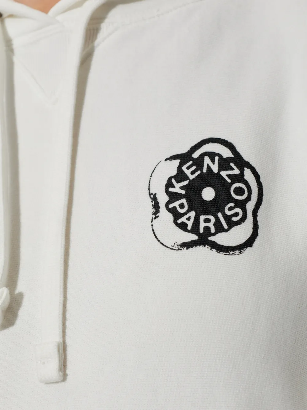 Kenzo Hoodie met logo Wit