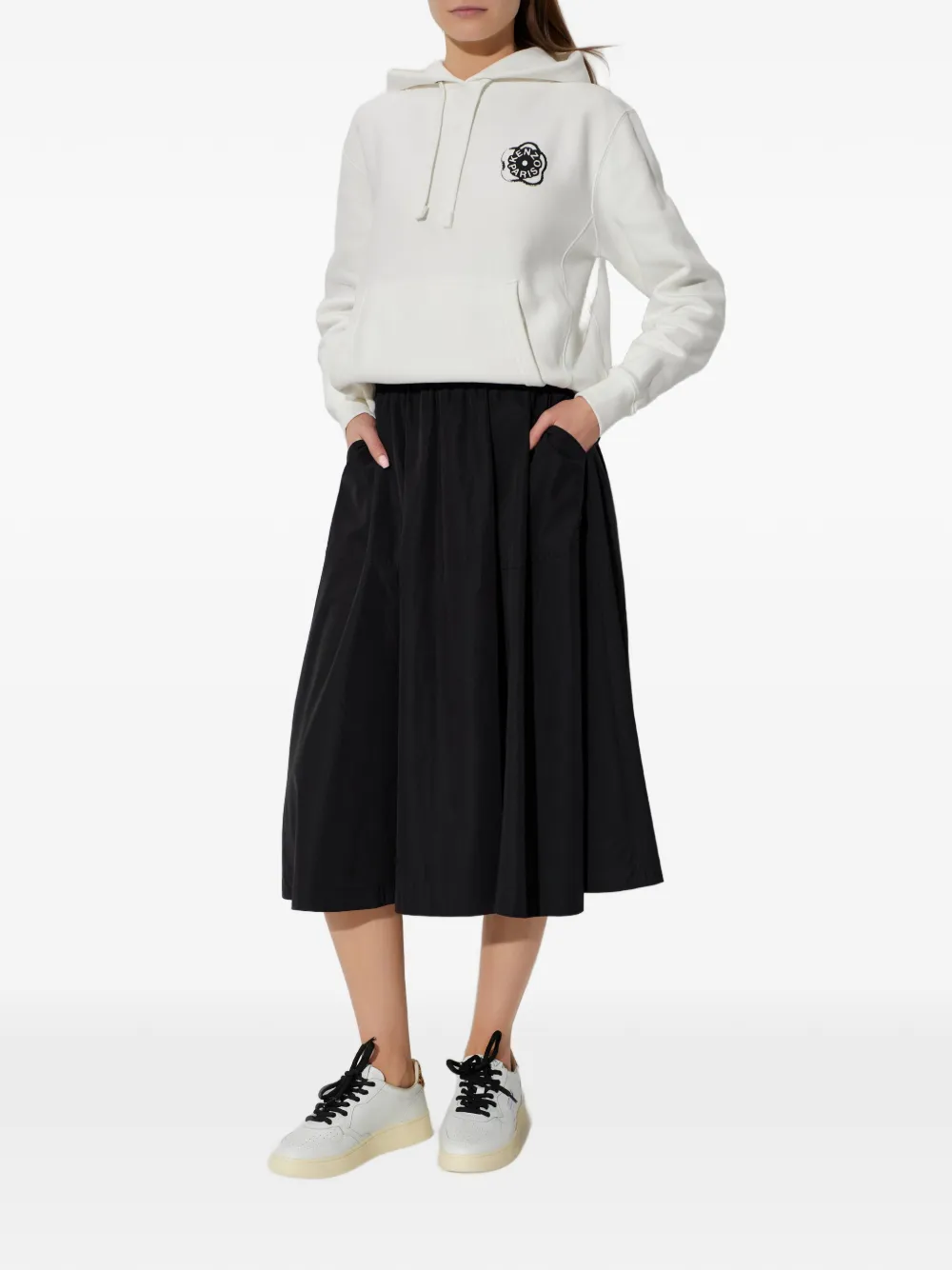 Kenzo logo hoodie - Wit