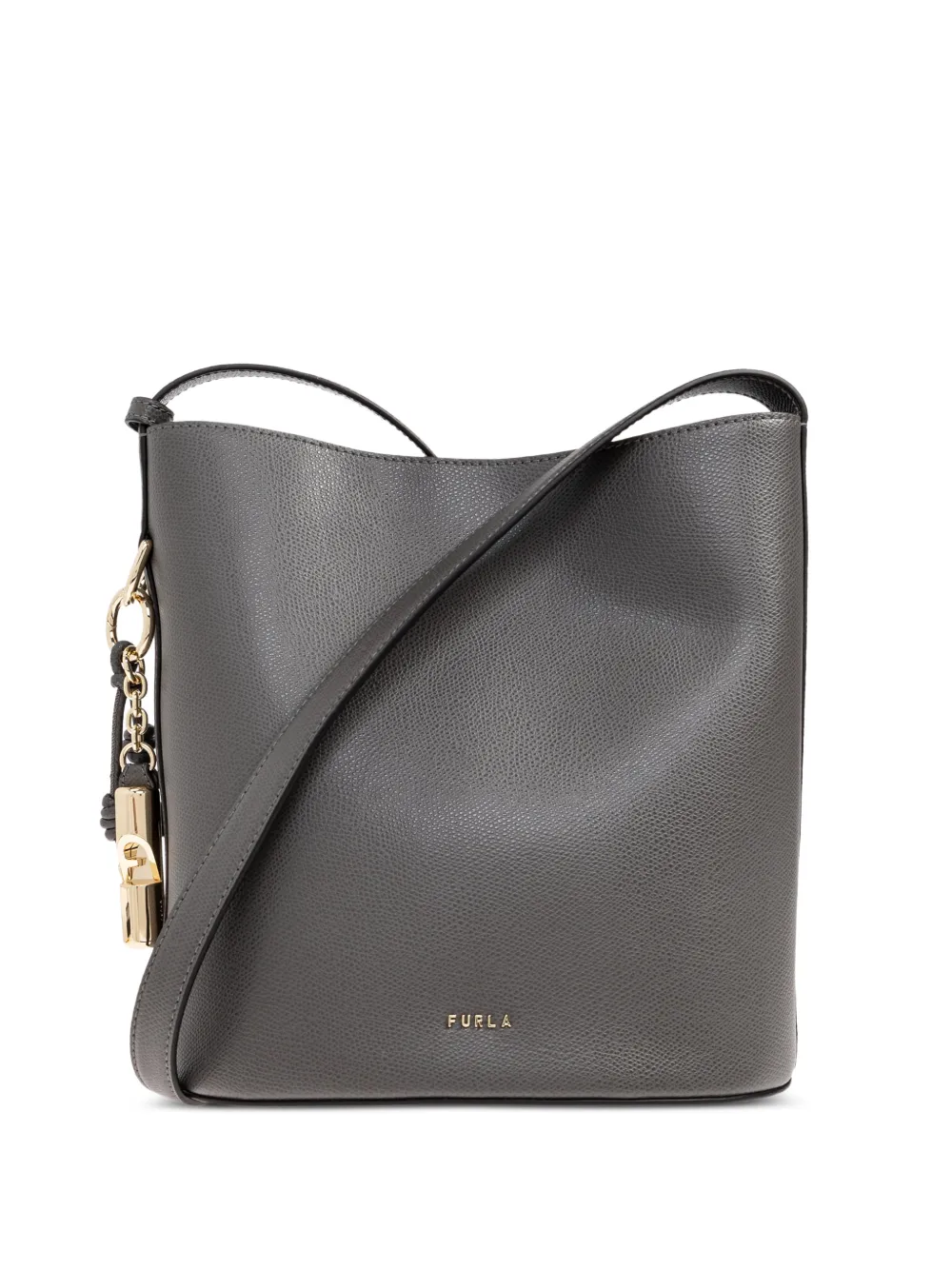 Furla small Roxie charm shoulder bag - Grigio