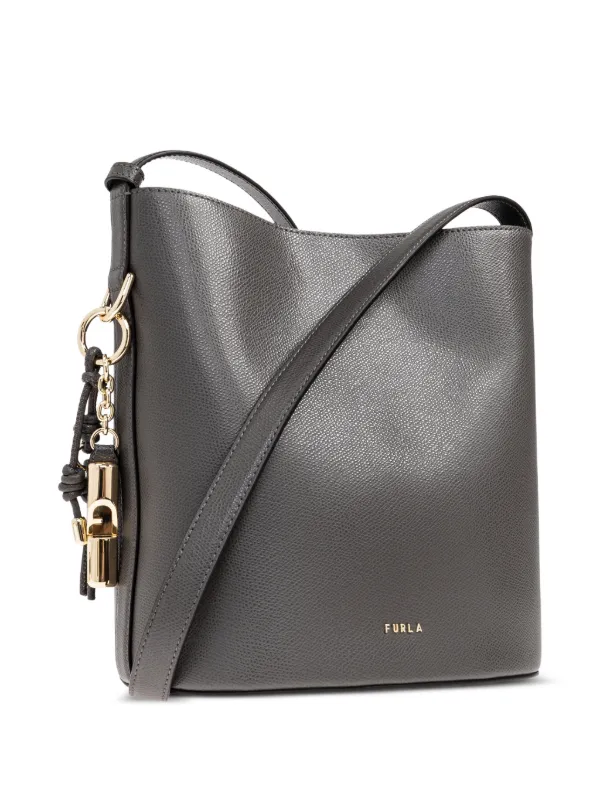 Furla Roxie チャーム ショルダーバッグ S | グレー | FARFETCH JP