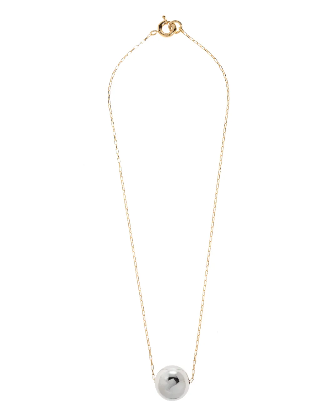 ISABEL MARANT sphere-pendant necklace - Argento