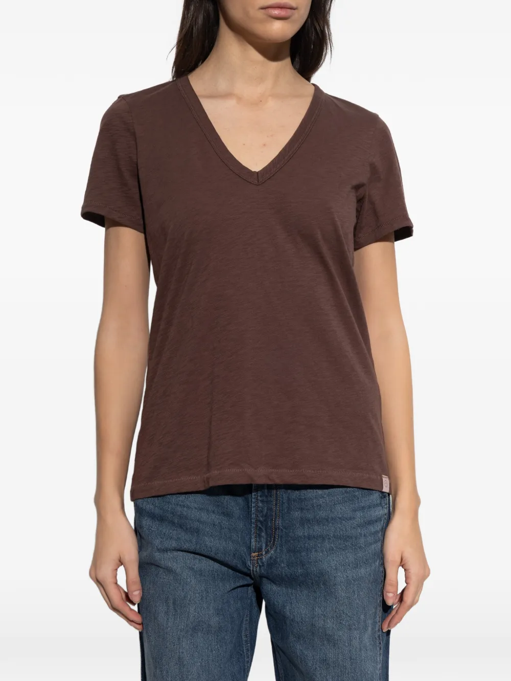  Rag & Bone V-neck T-shirt - Brown 