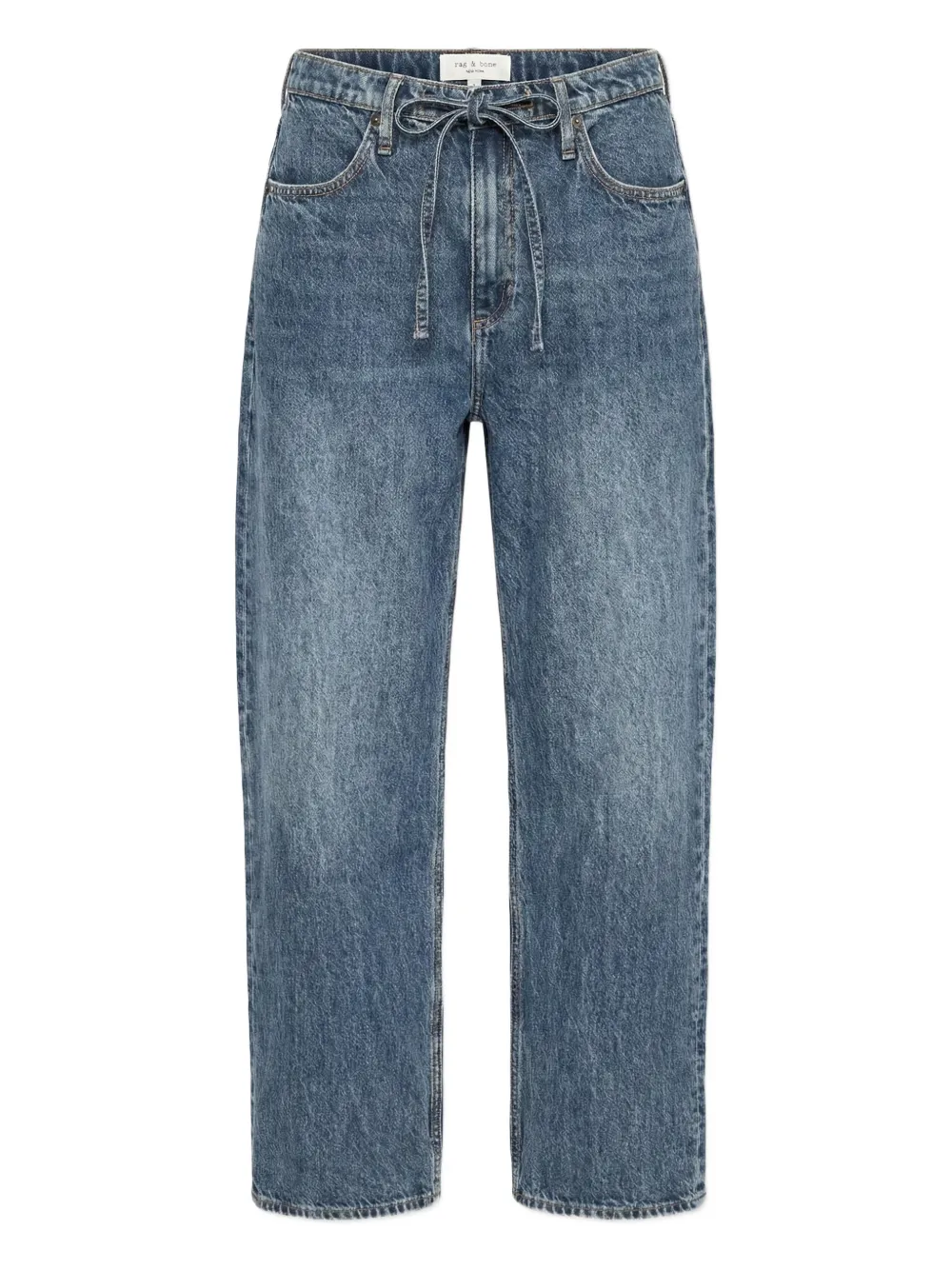 rag & bone Phoebe drawstring jeans - Blu