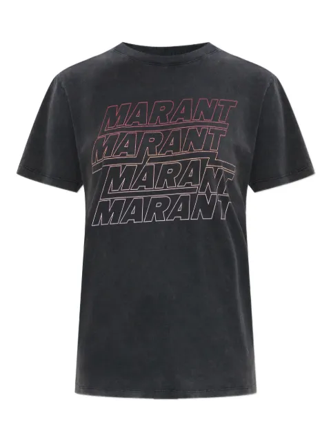 MARANT ÉTOILE t-shirt à logo imprimé