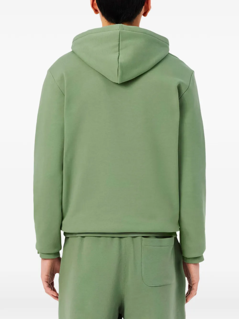 Lacoste Hoodie met logodetail Groen