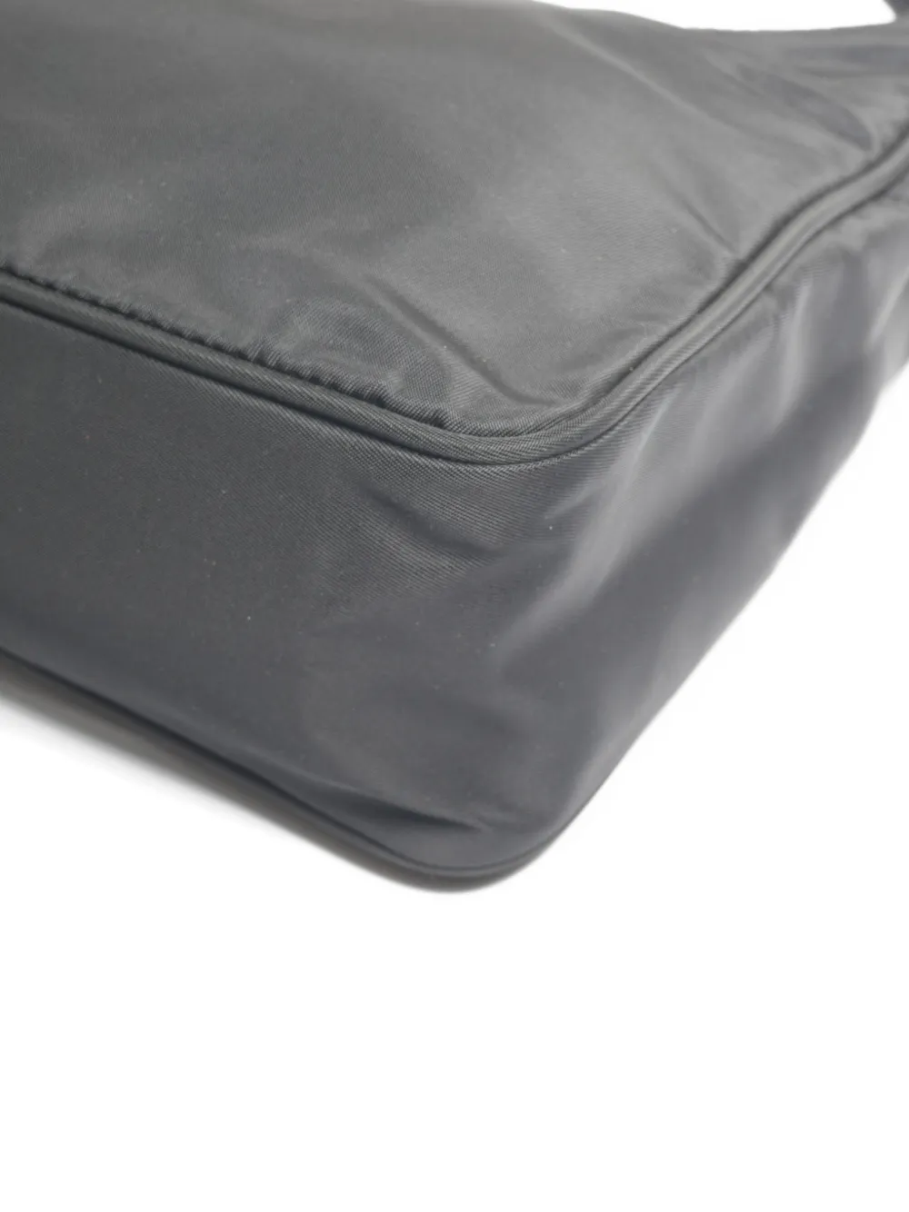 PRADA Pre-owned 1990s Nylon Shoulder Bag In Black