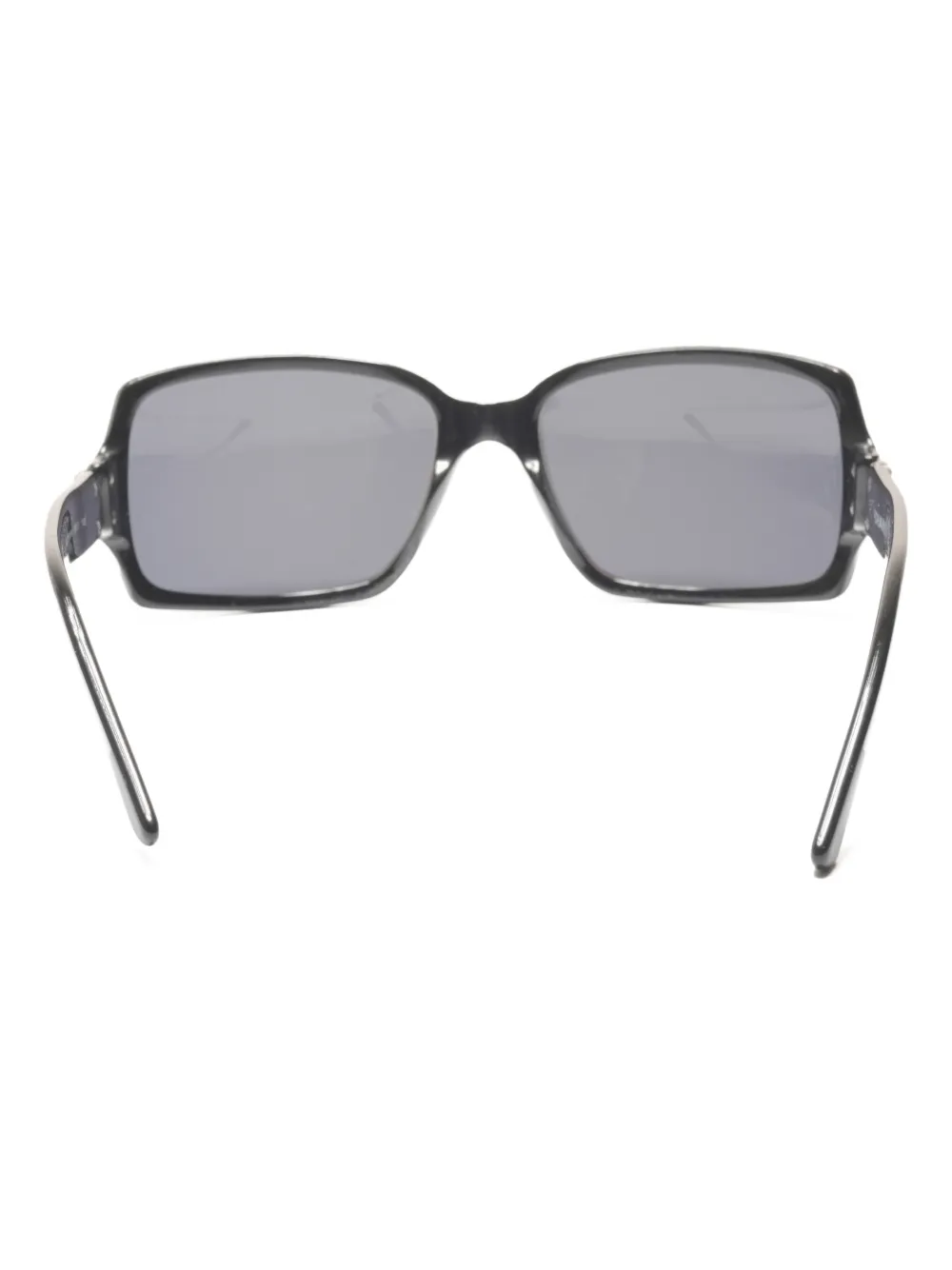 CHANEL Pre-Owned 2002 cc mark rectangle sunglasses | Image 2