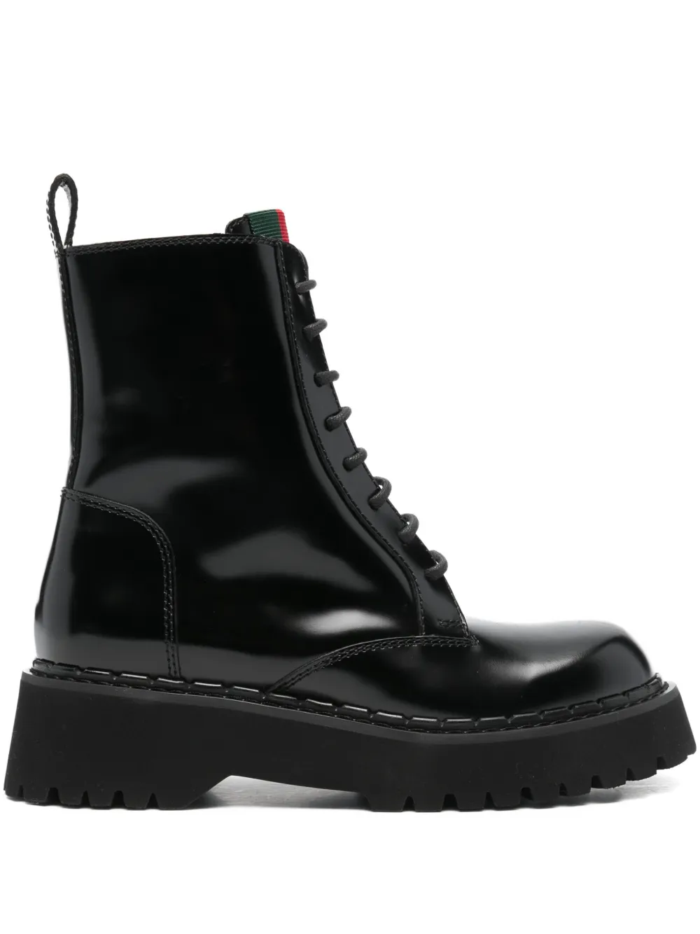 Gucci Pre-Owned botines con agujetas | negro | Image 1