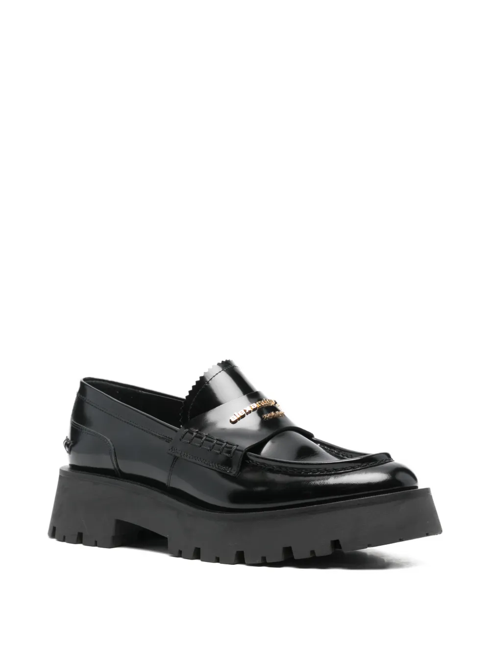 Pre-Owned Alexander Wang lug-sole loafers | Image 2