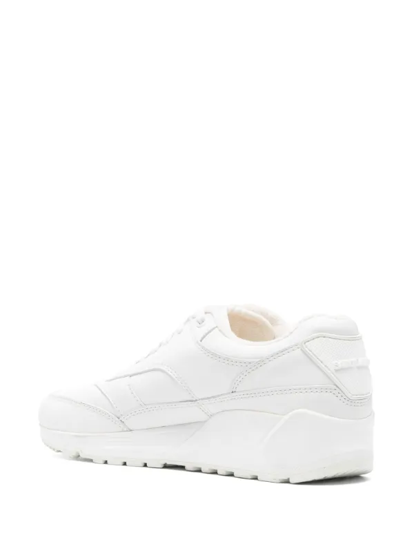 Saint Laurent Pre-Owned Bump レザースニーカー | ホワイト | FARFETCH JP
