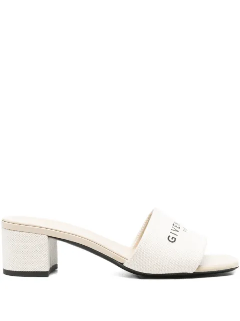 Givenchy Pre-Owned mules con logo 4G estampado
