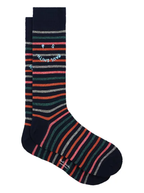 Paul Smith Happy Stripe logo socks