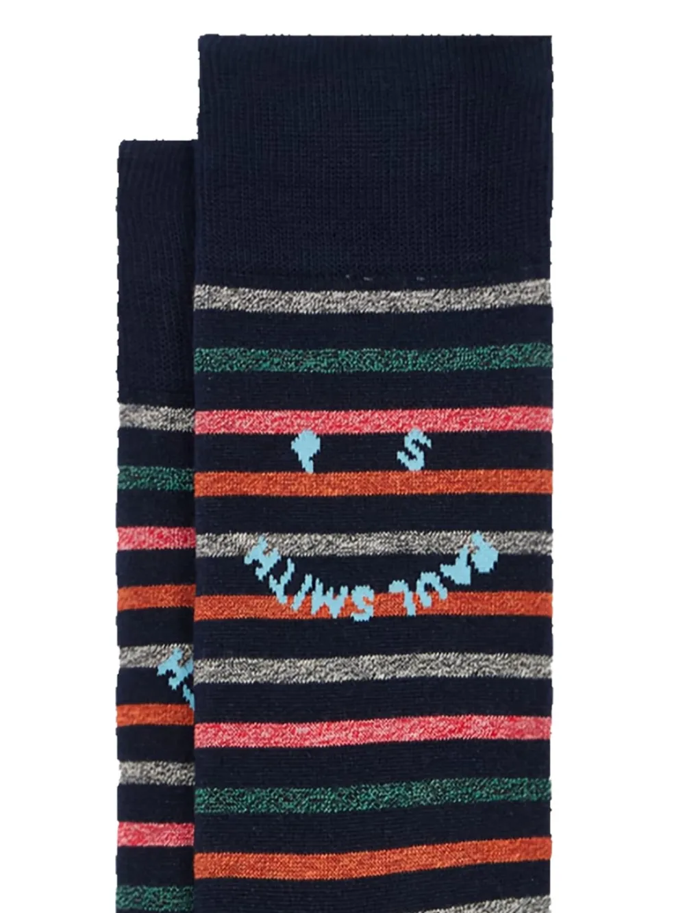 Paul Smith calcetines Happy Stripe con logo | Image 2