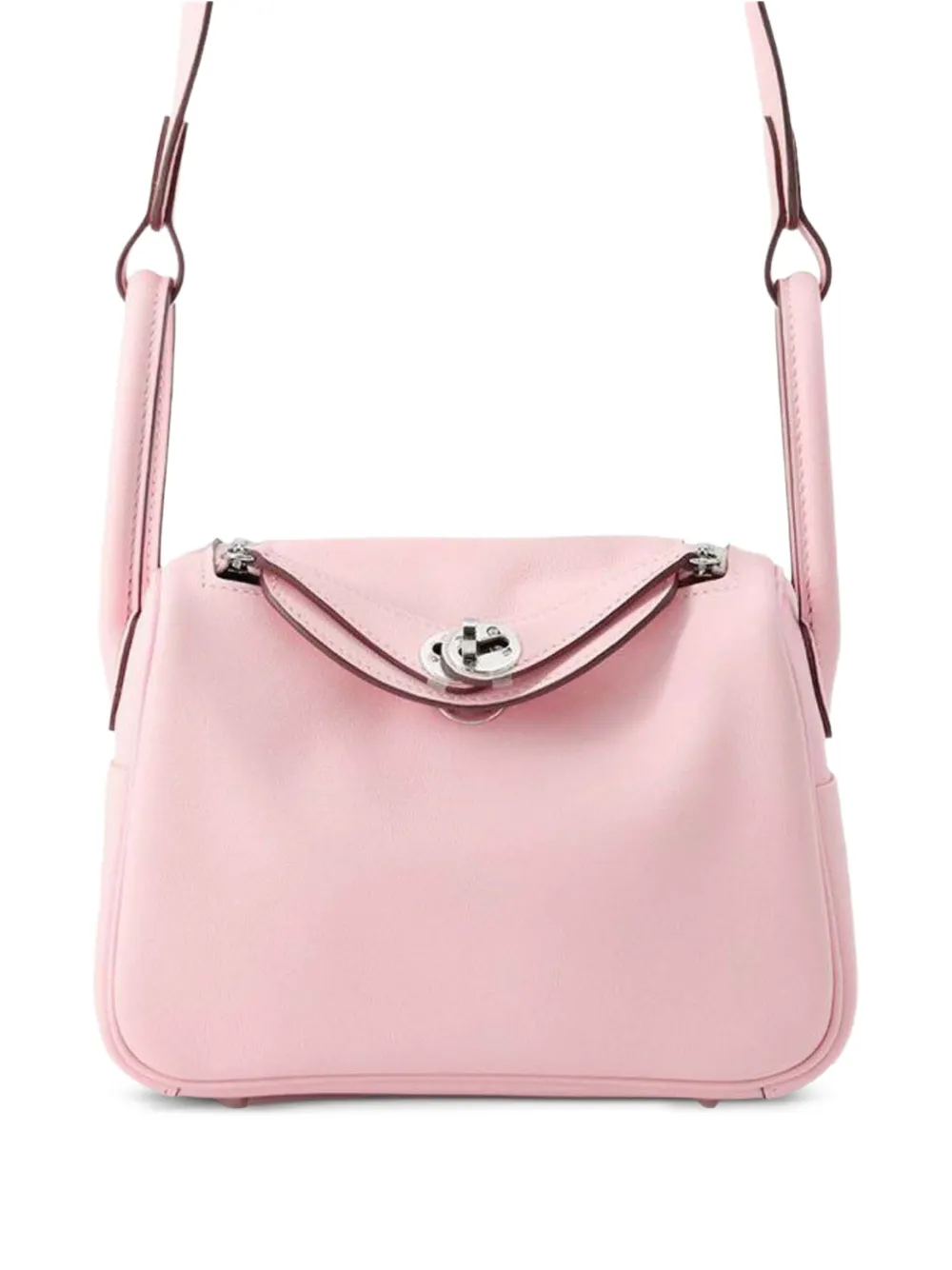Hermès Pre-Owned 2025 Mini Swift Lindy 20 satchel | rose | Image 1