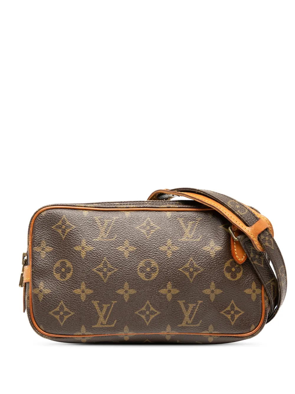Louis Vuitton Pre-Owned 1986 Monogram Pochette Marly Bandouliere crossbody bag - Marrone