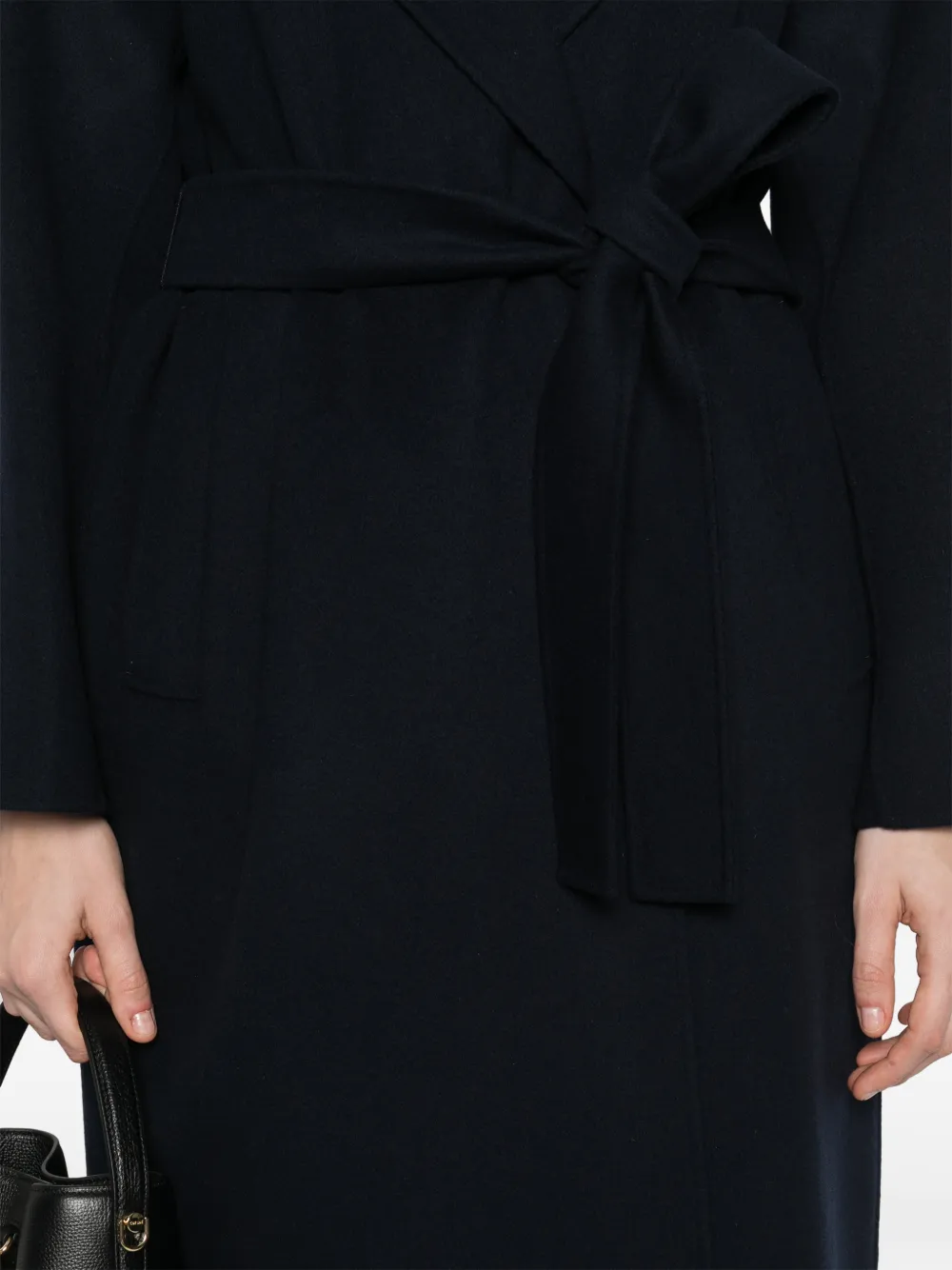 'S Max Mara Hobby jas met ceintuur Blauw