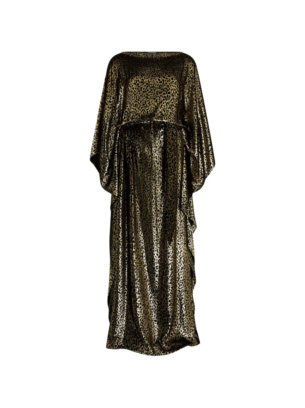 Roberto Cavalli Tuniekjurk met luipaardprint Goud