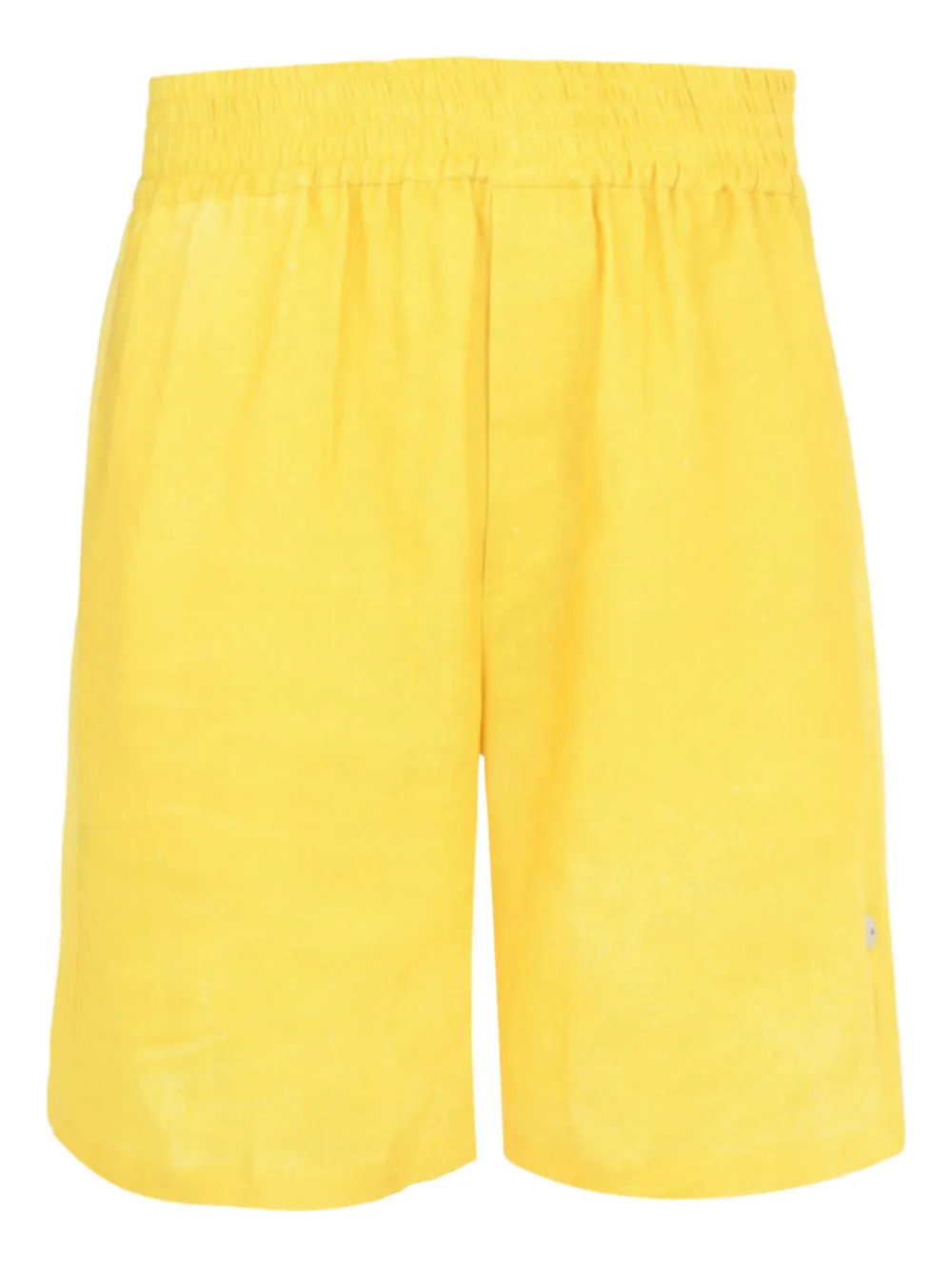 Roberto Cavalli elastic-waistband shorts - Giallo