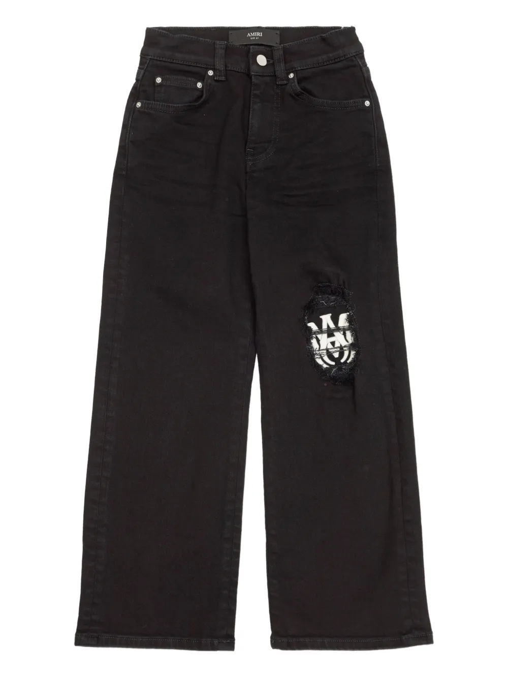 AMIRI KIDS belt loops trousers - Nero