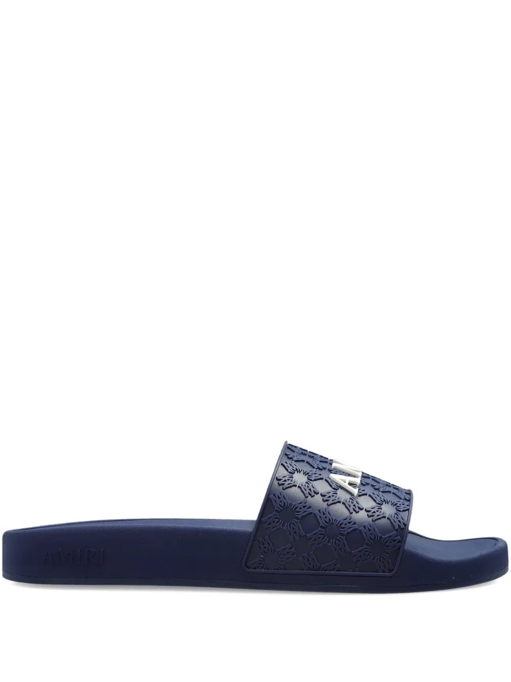 AMIRI pattern logo-detail slides | Blau | Image 1