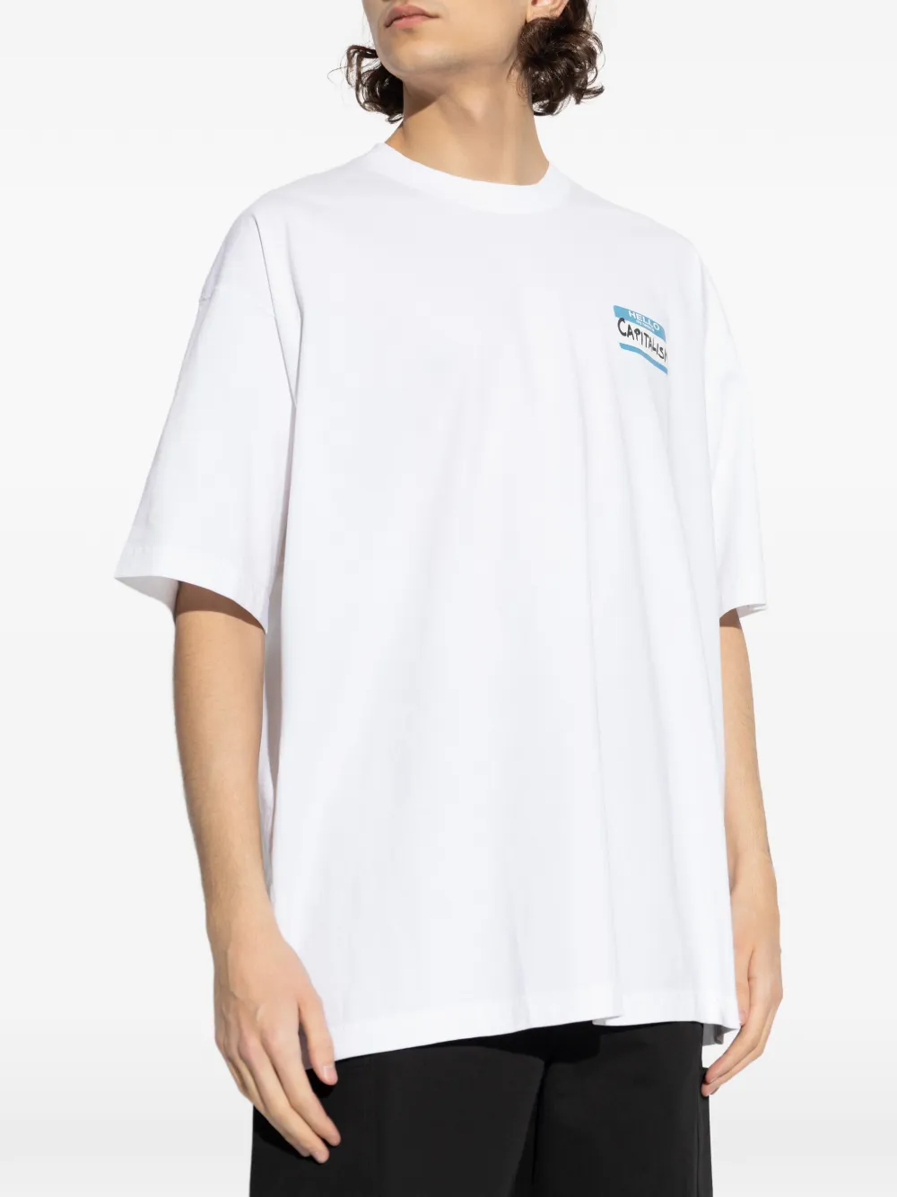 VETEMENTS My Name Is T-shirt Wit