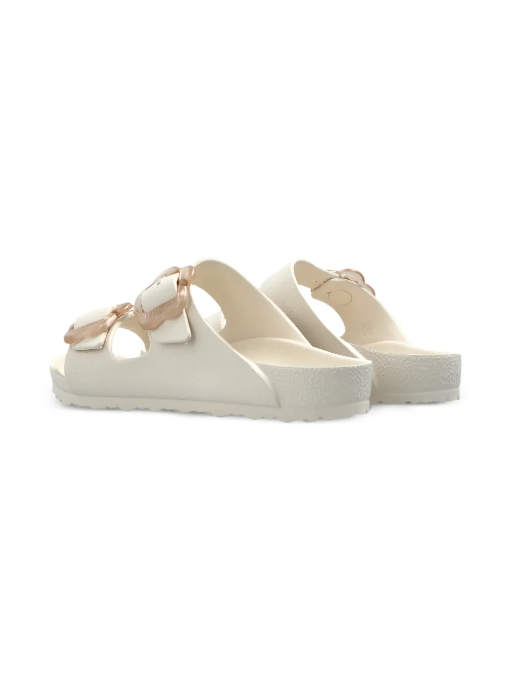 Birkenstock Kids Arizona sandalen met gespbandje Beige