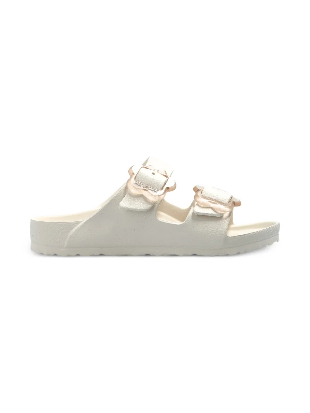 Birkenstock Kids Arizona sandalen met gespbandje Beige