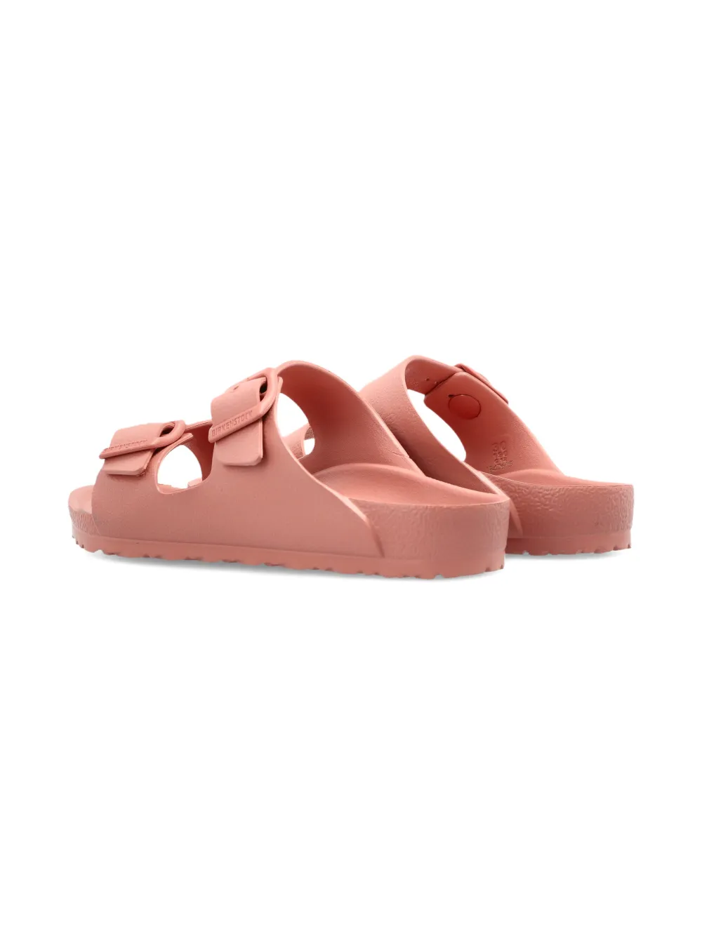 Birkenstock Kids buckle strap sandals Roze