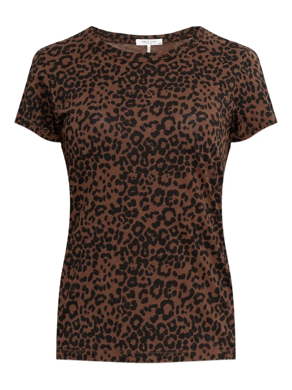 rag & bone animal-print T-shirt | Brown | Image 1