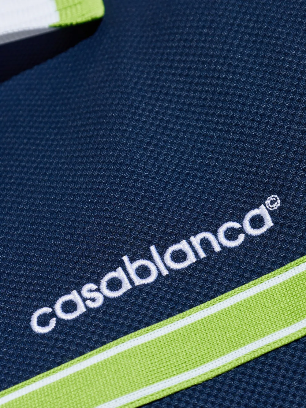 Casablanca Piqué trainingsjack Blauw