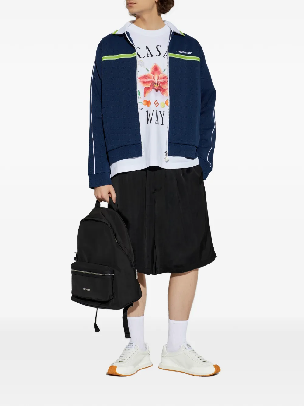 Casablanca Sweater met logo - Blauw