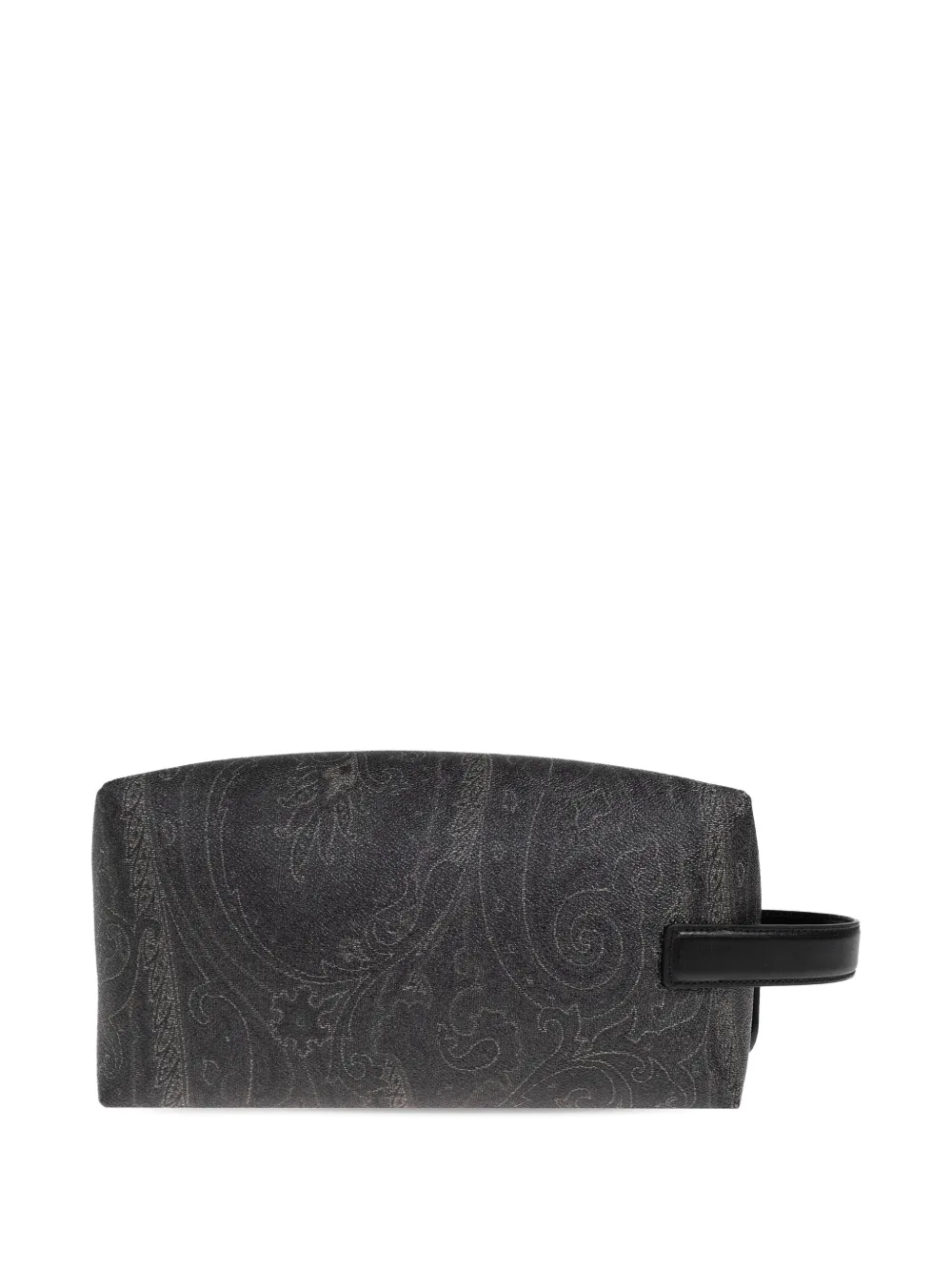 ETRO medium Arnica Pegasus-logo paisley wash bag - Grijs
