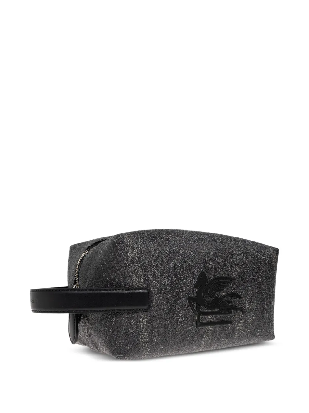 ETRO Arnica Pegasus medium toilettas met paisley-print Grijs