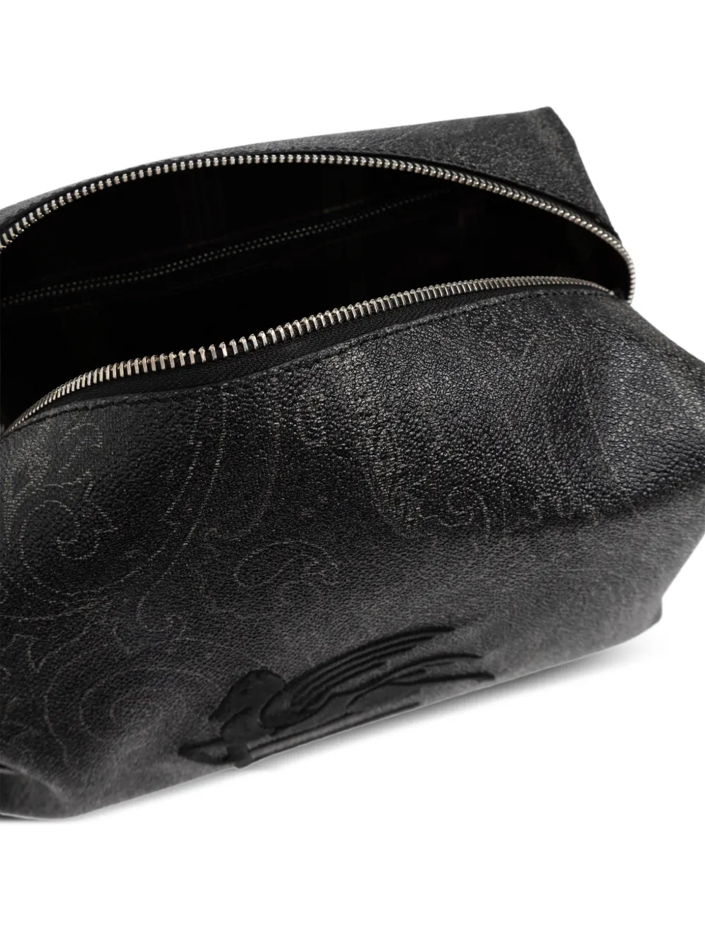 ETRO Arnica Pegasus medium toilettas met paisley-print Grijs