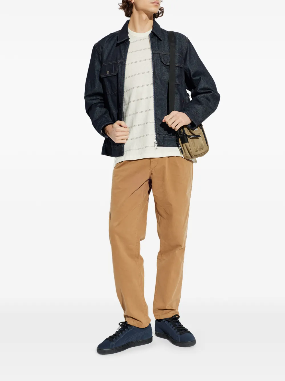 Rag & bone striped short-sleeve T-shirt - Beige