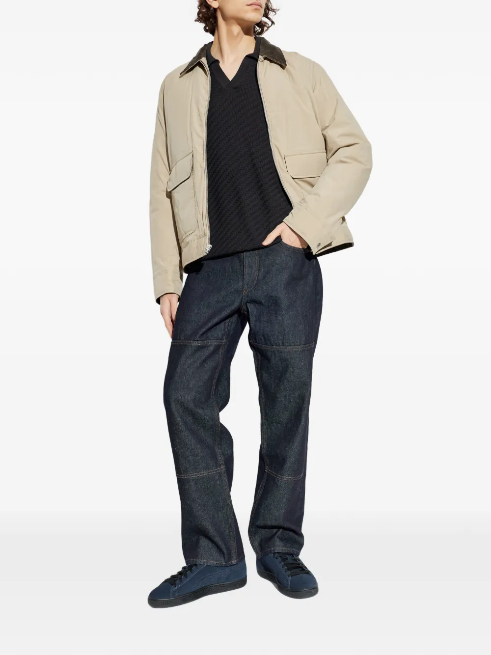 rag & bone Charles V-neck sweater | Knitted Sweaters | Image 2